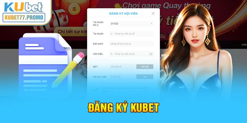 hướng dẫn đăng ký Kubet